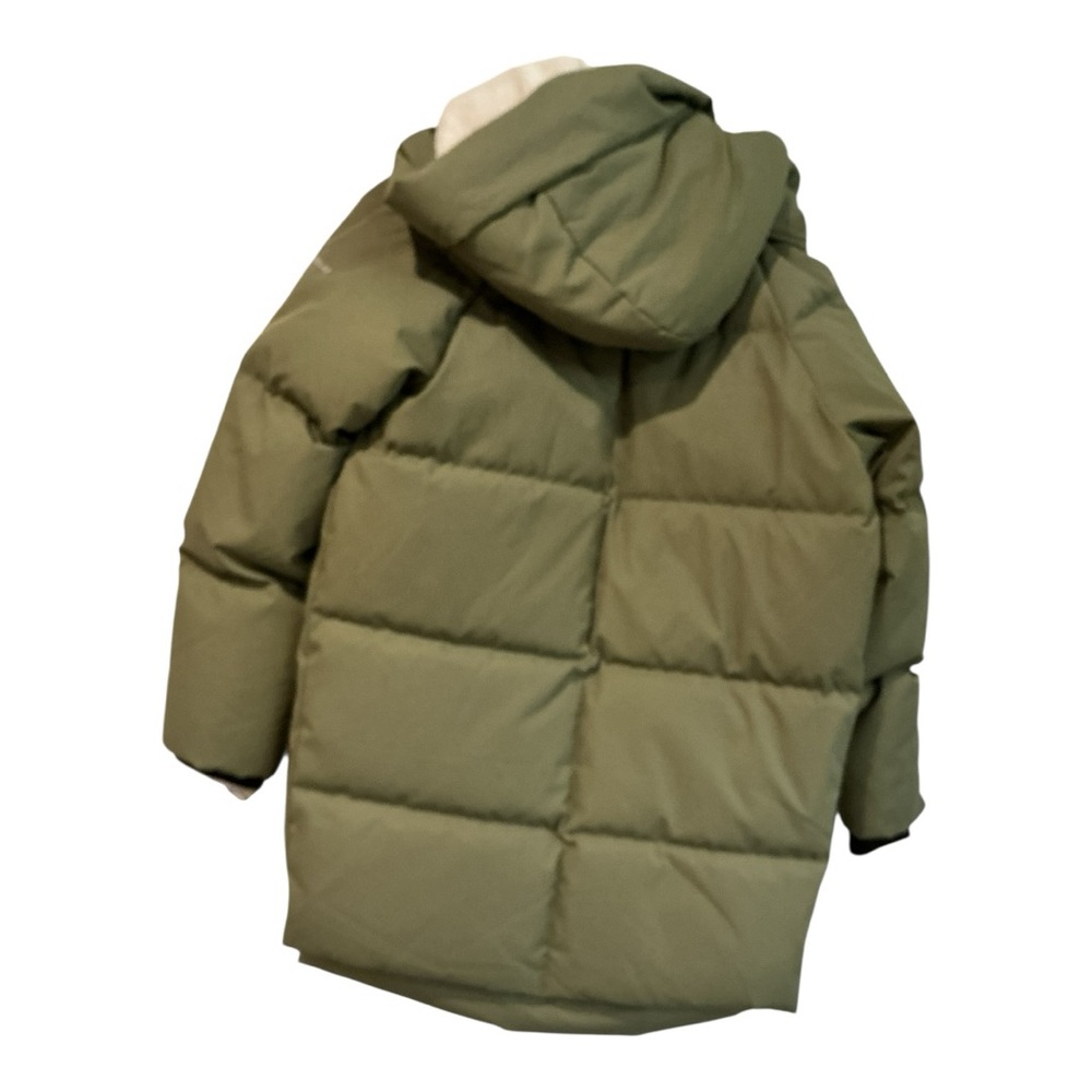 Orolay Women’s Olive Green Puffer Jacket Size Small Hooded Winter Coat - Picture 2 of 12